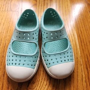 Native Shoes - Jefferson juniper - piedmont blue/shell white - C7